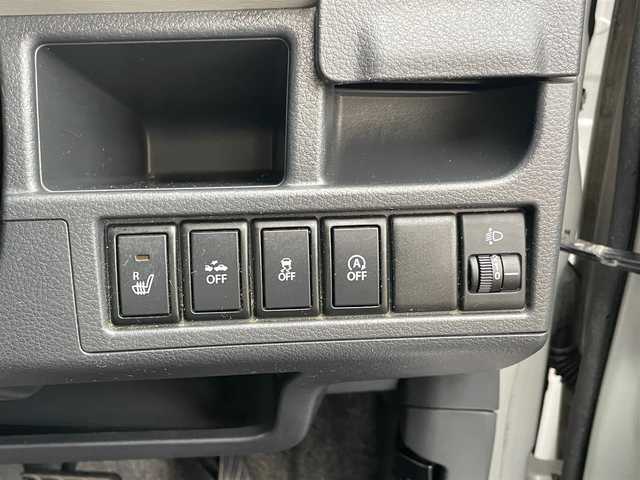 マツダ フレア HS 愛知県 2015(平27)年 9.6万km シルキーシルバーメタリック /当店買取/禁煙/車検R9年4月//純正OPナビ//CD/DVD/SD/Bluetooth//純正エアロ/純正アルミ//PCS/横滑り防止/D席シートヒーター//純正Fマット/ドアバイザー//保証書/取説//スペアキー/プッシュスタートボタン