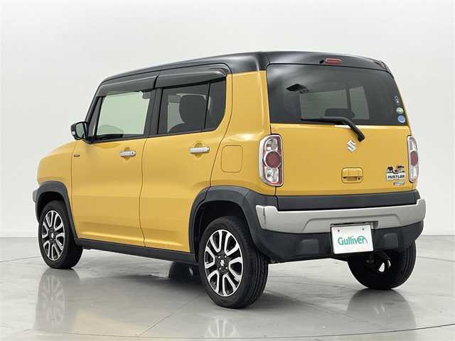 スズキ ハスラー Jスタイル Ⅱ 熊本県 2017(平29)年 6.1万km アクティブイエロー/ブラック2トーンルーフ カロッツェリアオーディオ/前席シートヒーター　/衝突軽減ブレーキ　/横滑り防止　/アイドリングストップ　/ハーフレザーシート　/電動格納ミラー/純正フロアマット　/純正１５インチＡＷ　/オートライト　/ＨＩＤライト　/フォグライト/スマートキー　/プッシュスタート　/スペアキー１本