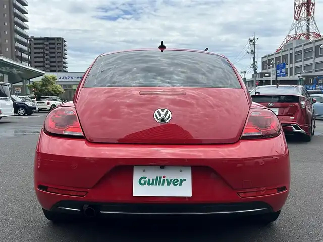 フォルクスワーゲン ザ・ビートル デザイン 島根県 2016(平28)年 3.1万km トルネードレッド 純正SDナビ/Bluetooth/フルセグテレビ/DVD再生/クルーズコントロール/ブラインドスポットディテクション/HIDオートライト/自動防眩ミラー/ミラーヒーター/純正１６インチアルミホイール/純正フロアマット/横滑り防止装置/プッシュスタート
