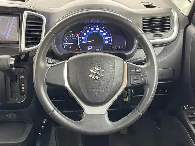 スズキ ソリオ S ブレーキSⅡ 埼玉県 2015(平27)年 5.7万km シルキーシルバーメタリック 社外8インチナビ バックカメラ レーダーブレーキサポート キセノンヘッドライト オートライト 地デジフルセグTV Bluetooth ETC 両側パワースライドドア プッシュスタート スマートキー