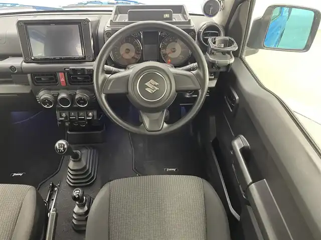 スズキ ジムニー XL 兵庫県 2020(令2)年 4.1万km ブリスクブルーM 4WD＆ターボエンジン/社外メモリーナビ＆フルセグTV/（CD＆DVD＆SD＆BT）/バックカメラ/オープンカントリーホワイト/社外ブローオフバブル/社外LEDヘッドライト/社外エアクリーナー/フォグランプ/RAYZ16インチAW/ヘッドライトレベライザー/ETC/シートライト/スマートキー/プッシュスタート/リフトアップ/社外マフラー/スペアタイヤ用RAYZAW１本積込