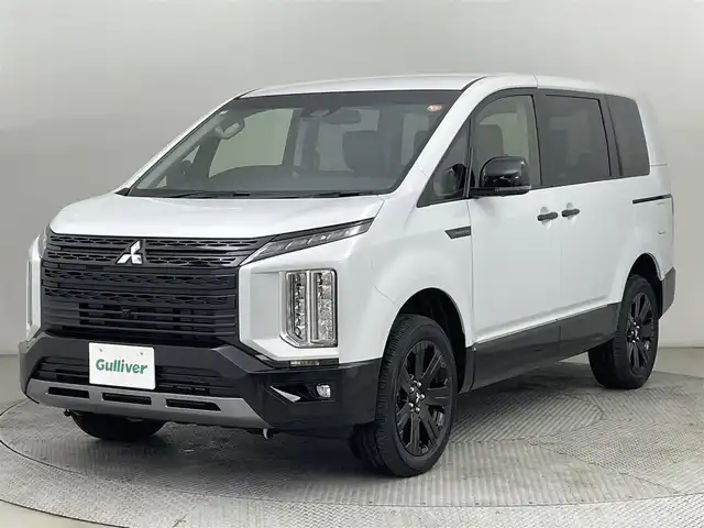三菱 デリカＤ：５ シャモニー 道央・札幌 2025(令7)年 0.1千km パールⅡ ・４WD/・アルパインBIGX11インチナビ/・フルセグ/BT/CD/DVD/HDMI/・アラウンドビューモニター/・アルパイン12.8型後席用モニター/・衝突被害軽減ブレーキ/・レーンキープアシスト/・レーダークルーズコントロール/・両側パワースライドドア/・パワーバックドア/・パワーシート/・シートヒーター/・ステアリングヒーター/・アイドリングストップ/・パドルシフト/・オートブレーキホールド/・ステアリングスイッチ/・スマートキー/・プッシュスタート/LEDヘッドライト