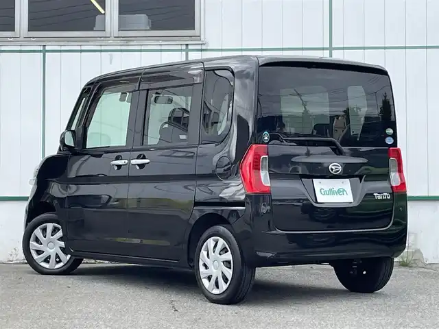 ダイハツ タント X SAⅡ 山梨県 2016(平28)年 7万km ブラックマイカメタリック 純正ナビ(NSZP-W66DE)/バックカメラ/フルセグTV/衝突被害軽減ブレーキ/横滑り防止装置/スマートアシストII/片側パワースライドドア/ドライブレコーダー/ETC/アイドリングストップ/スマートキー/プッシュスタート/Bluetooth/USB/保証書