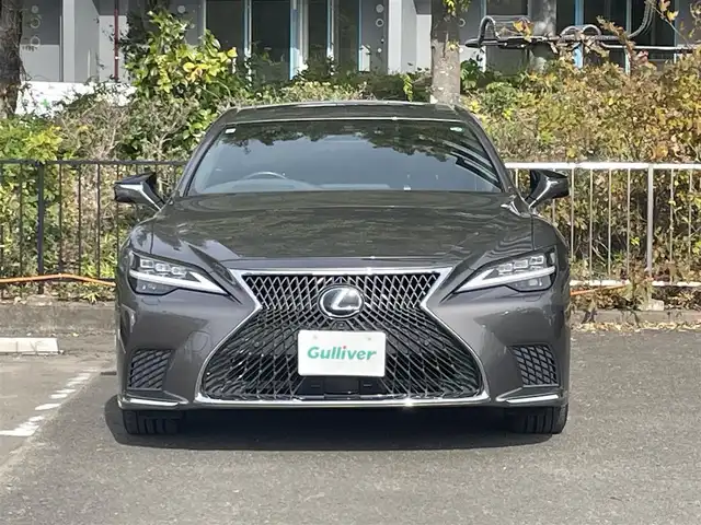 レクサス ＬＳ 500h EXECUTIVE AdvancedDrive 宮城県 2021(令3)年 5.8万km マンガンラスター ワンオーナー/プラチナ箔ドアトリム加飾/4WD/サンルーフ/マークレビンソンサウンド/純正後席モニター/デジタルインナーミラー/レクサスセーフティシステム＋/・プリクラッシュセーフティ/・フロントクロストラフィックアラート/・レーンディパーチャーアラート/・レーダークルーズコントロール/・ロードサインアシスト/ブラインドスポットモニター/パーキングアシスト/純正ナビ/・全方位カメラ/・Bluetooth/CD/DVD/HDMI/USB/AUX/フルセグTV/・純正ETC2.0/・純正ドライブレコーダー/オートブレーキホールド/電子パーキング/前後コーナーセンサー/ヘッドアップディスプレイ/電動リアゲート/パドルシフト/レザーシート/・パワーシート（全席）/・シートヒーター（運転席/助手席）/・エアーシート（運転席/助手席）/・シートメモリー（運転席）/・マッサージシート/・ステアリングヒーター/LEDヘッドライト/・オートライト/・フォグランプ/純正アルミホイール/純正フロアマット