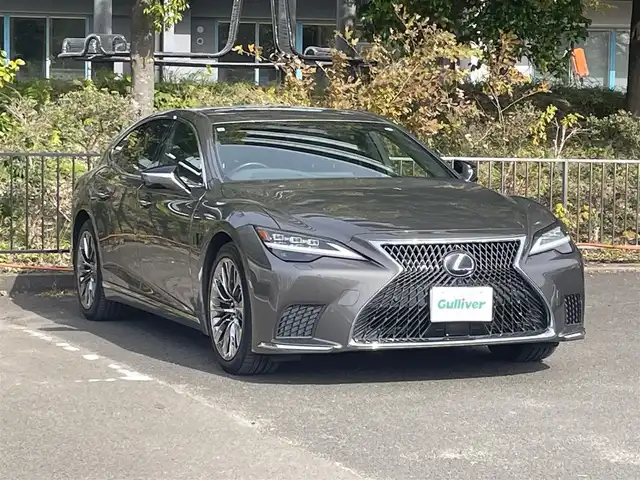 レクサス ＬＳ 500h EXECUTIVE AdvancedDrive 宮城県 2021(令3)年 5.8万km マンガンラスター ワンオーナー/プラチナ箔ドアトリム加飾/4WD/サンルーフ/マークレビンソンサウンド/純正後席モニター/デジタルインナーミラー/レクサスセーフティシステム＋/・プリクラッシュセーフティ/・フロントクロストラフィックアラート/・レーンディパーチャーアラート/・レーダークルーズコントロール/・ロードサインアシスト/ブラインドスポットモニター/パーキングアシスト/純正ナビ/・全方位カメラ/・Bluetooth/CD/DVD/HDMI/USB/AUX/フルセグTV/・純正ETC2.0/・純正ドライブレコーダー/オートブレーキホールド/電子パーキング/前後コーナーセンサー/ヘッドアップディスプレイ/電動リアゲート/パドルシフト/レザーシート/・パワーシート（全席）/・シートヒーター（運転席/助手席）/・エアーシート（運転席/助手席）/・シートメモリー（運転席）/・マッサージシート/・ステアリングヒーター/LEDヘッドライト/・オートライト/・フォグランプ/純正アルミホイール/純正フロアマット