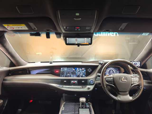 レクサス ＬＳ 500h バージョンL 群馬県 2019(平31)年 5.2万km ソニックアゲート モデリスタエアロ/社外アルパインリヤモニター/レクサスセーフティプラス/全方位カメラ/ヘリンボーンパネル/デジタルインナーミラー/ダークブラウンレザーシート/全席シートベンチレーション
