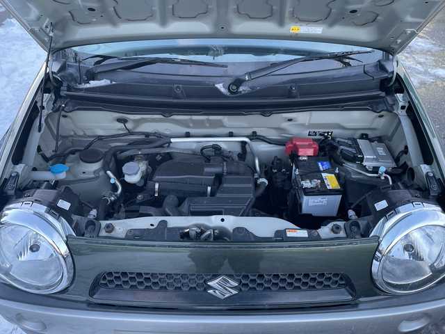 スズキ ハスラー A 道東・釧路十勝 2017(平29)年 3.9万km クールカーキPM 4WD/シートヒーター/カーオーディオプレイヤー/・AM・FM・CD/ライトレベライザー/フロアマット