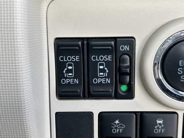 ダイハツ ムーヴ キャンバス X SA Ⅲ 千葉県 2018(平30)年 6.8万km ライトローズマイカメタリックⅡ ディスプレイオーディオDUK－W68D　バックカメラ　両側電動スライドドア　ドラレコ　BT　DVD　スマアシ　AHB　USB　スマートキー　オートライト　コーナーセンサー　アイドリングストップ