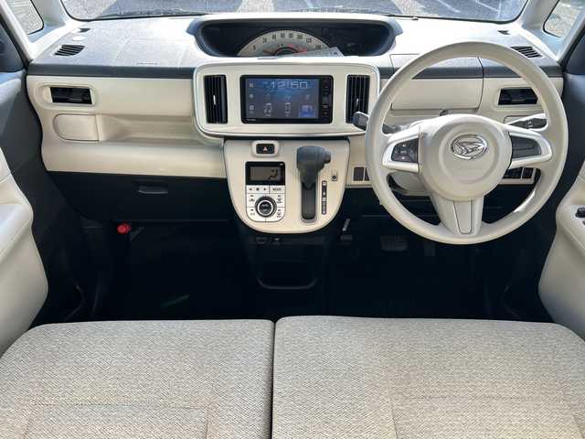 ダイハツ ムーヴ キャンバス X SA Ⅲ 千葉県 2018(平30)年 6.8万km ライトローズマイカメタリックⅡ ディスプレイオーディオDUK－W68D　バックカメラ　両側電動スライドドア　ドラレコ　BT　DVD　スマアシ　AHB　USB　スマートキー　オートライト　コーナーセンサー　アイドリングストップ