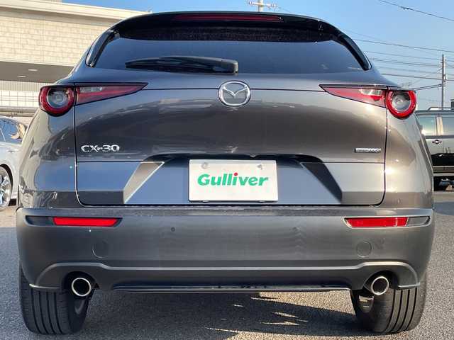 マツダ ＣＸ－３０ 20S Lパッケージ 広島県 2022(令4)年 5.5万km マシーングレープレミアムM BOSEプレミアムサウンド/ワンオーナー/純正メーカーOPナビ/【CD/DVD/フルセグTV/Bluetooth】/全方位モニター/ビルトインETC/レザーシート/シートヒーター(D/N)/パワーシート/パドルシフト/ステアリングヒーター/レーダークルーズコントロール/前後コーナーセンサー/車線逸脱警報/LEDヘッドライト/オートライト/オートマチックハイビーム/オートワイパー/プッシュスタート/スマートキー