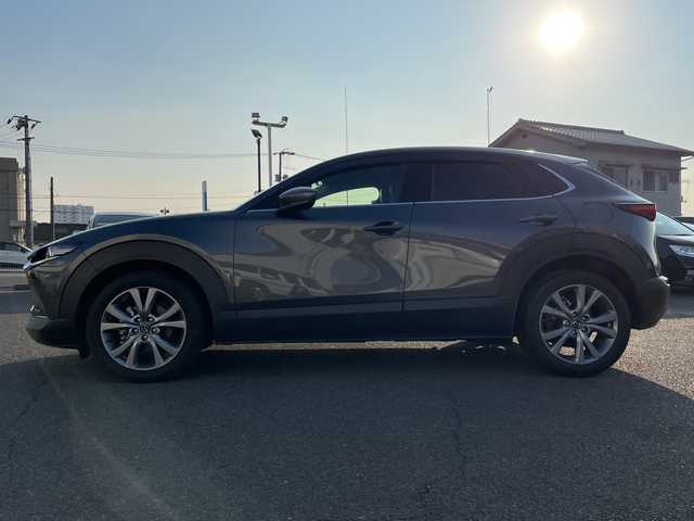 マツダ ＣＸ－３０ 20S Lパッケージ 広島県 2022(令4)年 5.5万km マシーングレープレミアムM BOSEプレミアムサウンド/ワンオーナー/純正メーカーOPナビ/【CD/DVD/フルセグTV/Bluetooth】/全方位モニター/ビルトインETC/レザーシート/シートヒーター(D/N)/パワーシート/パドルシフト/ステアリングヒーター/レーダークルーズコントロール/前後コーナーセンサー/車線逸脱警報/LEDヘッドライト/オートライト/オートマチックハイビーム/オートワイパー/プッシュスタート/スマートキー