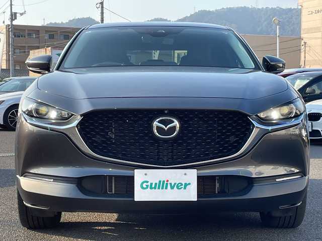 マツダ ＣＸ－３０ 20S Lパッケージ 広島県 2022(令4)年 5.5万km マシーングレープレミアムM BOSEプレミアムサウンド/ワンオーナー/純正メーカーOPナビ/【CD/DVD/フルセグTV/Bluetooth】/全方位モニター/ビルトインETC/レザーシート/シートヒーター(D/N)/パワーシート/パドルシフト/ステアリングヒーター/レーダークルーズコントロール/前後コーナーセンサー/車線逸脱警報/LEDヘッドライト/オートライト/オートマチックハイビーム/オートワイパー/プッシュスタート/スマートキー