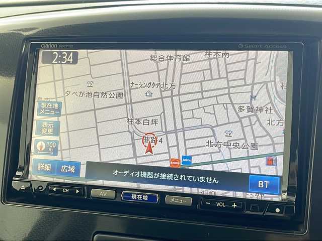スズキ ワゴンＲ スティングレー T 岐阜県 2012(平24)年 13.4万km ルナグレーパールメタリック 社外ナビ/CD/DVD/SD/USB/ワンセグTV/パドルシフト/ステアリングリモコン/ドライブレコーダー/プッシュスタート/スマートキー/スペアキー1本/純正アルミホイール/オートライト/ETC