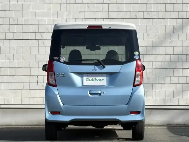 三菱 ｅＫスペース G スタイルエディション 岩手県 2016(平28)年 4.9万km シルキーホワイト/ライトニングブルーマイカ 禁煙車/4WD/両側パワースライドドア/純正エンジンスターター/運転席シートヒーター/社外ナビ/→フルセグTV/Bluetooth/CD/DVD/FM/AM/バックカメラ/TVキャンセラー/横滑り防止機能/衝突被害軽減システム/〇プッシュスタート/〇電動格納ミラー/〇ドアバイザー/〇フロアマット/フォグライト/夏タイヤ純正アルミホイール車載/→155/65/R14（4mm×4本