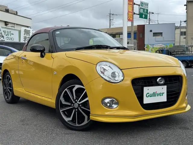 ダイハツ コペン セロS 千葉県 2017(平29)年 2.5万km ジョーヌイエロー DIATONEナビ/フルセグTV/Bluetooth/バックカメラ/ビルシュタインサス/RECAROシート/シートヒーター/ドライブレコーダー/純正16インチAW/LEDライト/ETC/ルーフラッピング/保証書・取説