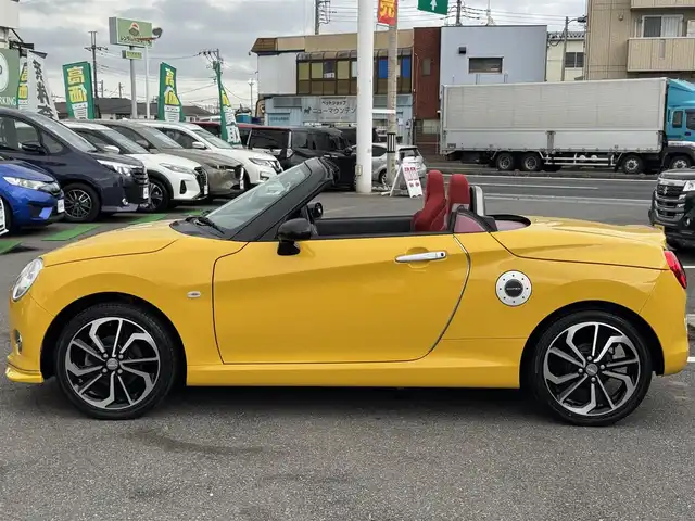 ダイハツ コペン セロS 千葉県 2017(平29)年 2.5万km ジョーヌイエロー DIATONEナビ/フルセグTV/Bluetooth/バックカメラ/ビルシュタインサス/RECAROシート/シートヒーター/ドライブレコーダー/純正16インチAW/LEDライト/ETC/ルーフラッピング/保証書・取説