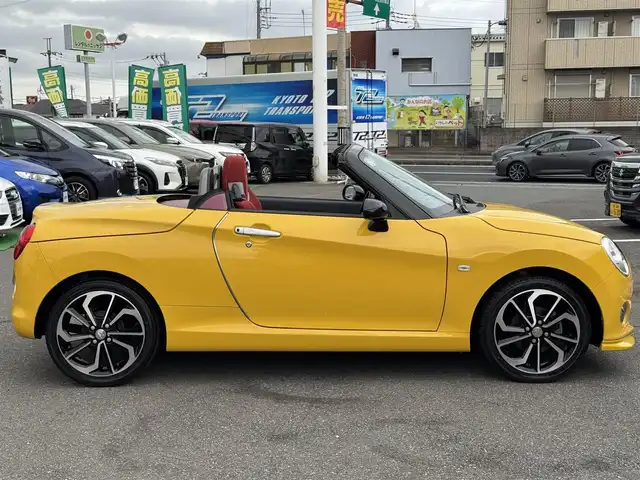 ダイハツ コペン セロS 千葉県 2017(平29)年 2.5万km ジョーヌイエロー DIATONEナビ/フルセグTV/Bluetooth/バックカメラ/ビルシュタインサス/RECAROシート/シートヒーター/ドライブレコーダー/純正16インチAW/LEDライト/ETC/ルーフラッピング/保証書・取説
