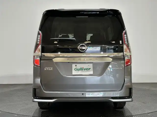 日産 セレナ e－パワー ハイウェイスター V 愛媛県 2022(令4)年 2.5万km ダークメタルグレー/ダイヤモンドブラック ・プロパイロット/・純正10インチナビゲーション/・Bluetooth/フルセグテレビ/DVD/・フリップダウンモニター/・アラウンドビューモニター/・両側パワースライドドア/・LEDヘッドライト/・ドライブレコーダー/・ETC/・クルーズコントロール/・スマートキー/・コーナーセンサー