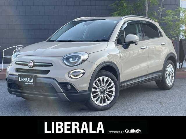 フィアット ５００Ｘ クロス 滋賀県 2019(令1)年 4.6万km ベージュ 車体カラー（カプチーノベージュ）/ワンオーナー/パワーシート（前席）/シートヒーター（前席）/純正フロアマット/純正17インチアルミホイール/LEDヘッドライト/純正ドアバイザー/パドルシフト/Bluetooth/AUX/USB/アイドリングストップ/ETC/ドライブレコーダー（前のみ）/クルーズコントロール/レーンキープアシスト/スマートキー/スペアキー1本/保証書/取説書