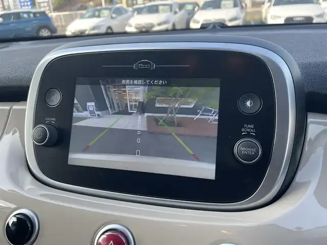フィアット ５００Ｘ クロス 滋賀県 2019(令1)年 4.6万km ベージュ 車体カラー（カプチーノベージュ）/ワンオーナー/パワーシート（前席）/シートヒーター（前席）/純正フロアマット/純正17インチアルミホイール/LEDヘッドライト/純正ドアバイザー/パドルシフト/Bluetooth/AUX/USB/アイドリングストップ/ETC/ドライブレコーダー（前のみ）/クルーズコントロール/レーンキープアシスト/スマートキー/スペアキー1本/保証書/取説書