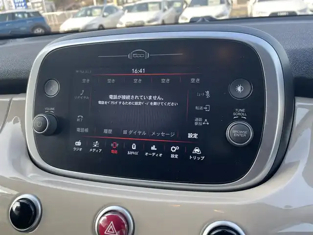 フィアット ５００Ｘ クロス 滋賀県 2019(令1)年 4.6万km ベージュ 車体カラー（カプチーノベージュ）/ワンオーナー/パワーシート（前席）/シートヒーター（前席）/純正フロアマット/純正17インチアルミホイール/LEDヘッドライト/純正ドアバイザー/パドルシフト/Bluetooth/AUX/USB/アイドリングストップ/ETC/ドライブレコーダー（前のみ）/クルーズコントロール/レーンキープアシスト/スマートキー/スペアキー1本/保証書/取説書
