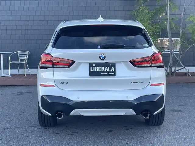 ＢＭＷ Ｘ１ xDrive 18d Mスポーツ 滋賀県 2021(令3)年 4.4万km ミネラルホワイト ハイラインパッケージ/黒革/・前席パワーシート/・前席シートヒーター /インテリジェントセーフティ/衝突軽減ブレーキ/車線逸脱警告/ACC/アンビエントライト/純正HDDナビ（BT/USB）/社外テレビチューナー/バックカメラ/前後ドライブレコーダー/ETC/純正18インチAW