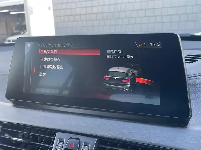 ＢＭＷ Ｘ１ xDrive 18d Mスポーツ 滋賀県 2021(令3)年 4.4万km ミネラルホワイト ハイラインパッケージ/黒革/・前席パワーシート/・前席シートヒーター /インテリジェントセーフティ/衝突軽減ブレーキ/車線逸脱警告/ACC/アンビエントライト/純正HDDナビ（BT/USB）/社外テレビチューナー/バックカメラ/前後ドライブレコーダー/ETC/純正18インチAW