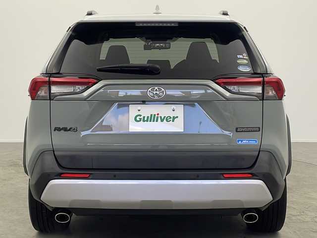 トヨタ ＲＡＶ４ アドベンチャー 大阪府 2019(令1)年 2.5万km アッシュグレーメタリック/アーバンカーキ ４ＷＤ/純正ＳＤナビ/【BT/フルセグTV/USB/DVD]/デジタルインナーミラー/バックカメラ/ETC/ドライブレコーダー前後　DC-DR651/ブラインドスポットモニター/衝突被害軽減システム/レーンキープアシスト/クルーズコントロール追従/オートライト/パワーシートD席/純正１９インチAW/純正フロアマット/スペアキー