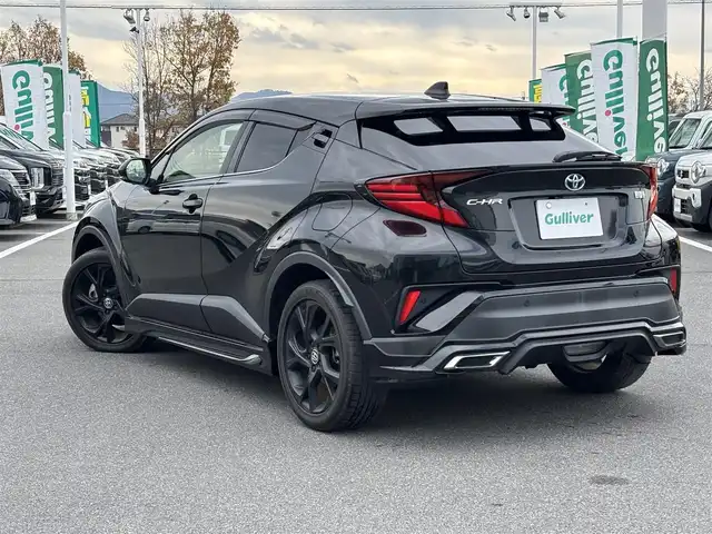 トヨタ Ｃ－ＨＲ G モード ネロセーフティプラスⅡ 奈良県 2021(令3)年 3.6万km ブラックマイカ モデリスタフルエアロ/純正８インチディスプレイオーディオ/（フルセグ／BT/AppleCarPlay/AndroidAut）/レーダークルーズコントロール/アラウンドビューモニター/ブラインドスポットモニター/前後コーナーセンサー/プリクラッシュセーフティ/レーンキープアシスト/ハーフレザーシート/前席シートヒーター/LEDヘッドライト/前後ドライブレコーダー/ETC/純正18インチAW/保証書/取り扱い説明書/スペアキーX1