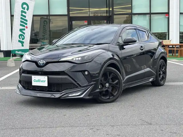 トヨタ Ｃ－ＨＲ G モード ネロセーフティプラスⅡ 奈良県 2021(令3)年 3.6万km ブラックマイカ モデリスタフルエアロ/純正８インチディスプレイオーディオ/（フルセグ／BT/AppleCarPlay/AndroidAut）/レーダークルーズコントロール/アラウンドビューモニター/ブラインドスポットモニター/前後コーナーセンサー/プリクラッシュセーフティ/レーンキープアシスト/ハーフレザーシート/前席シートヒーター/LEDヘッドライト/前後ドライブレコーダー/ETC/純正18インチAW/保証書/取り扱い説明書/スペアキーX1