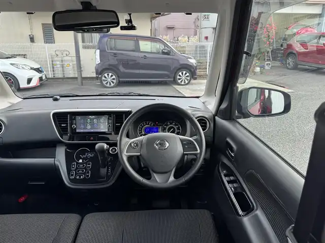 日産 デイズ ルークス ハイウェイスター Gターボ 静岡県 2017(平29)年 5万km スパークリングレッド/ブラック 2トーン 車検令和9年12月15日/純正SDナビ（MM316D-W)/・SD・フルセグTV・USB・CD・DVD/・Bluetooth・FM/AMラジオ/アラウンドビューモニター/ETC2.0/エマージェンシーブレーキ/クルーズコントロール/ウィンカーミラー/オートリトラクタブルミラー/両側パワースライドドア/ドライブレコーダー/スマートキー（スペア有り）/プッシュスタート/取説・保証書