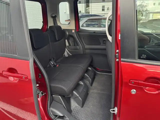 日産 デイズ ルークス ハイウェイスター Gターボ 静岡県 2017(平29)年 5万km スパークリングレッド/ブラック 2トーン 車検令和9年12月15日/純正SDナビ（MM316D-W)/・SD・フルセグTV・USB・CD・DVD/・Bluetooth・FM/AMラジオ/アラウンドビューモニター/ETC2.0/エマージェンシーブレーキ/クルーズコントロール/ウィンカーミラー/オートリトラクタブルミラー/両側パワースライドドア/ドライブレコーダー/スマートキー（スペア有り）/プッシュスタート/取説・保証書