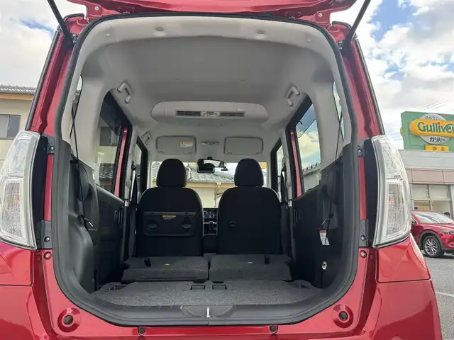 日産 デイズ ルークス ハイウェイスター Gターボ 静岡県 2017(平29)年 5万km スパークリングレッド/ブラック 2トーン 車検令和9年12月15日/純正SDナビ（MM316D-W)/・SD・フルセグTV・USB・CD・DVD/・Bluetooth・FM/AMラジオ/アラウンドビューモニター/ETC2.0/エマージェンシーブレーキ/クルーズコントロール/ウィンカーミラー/オートリトラクタブルミラー/両側パワースライドドア/ドライブレコーダー/スマートキー（スペア有り）/プッシュスタート/取説・保証書