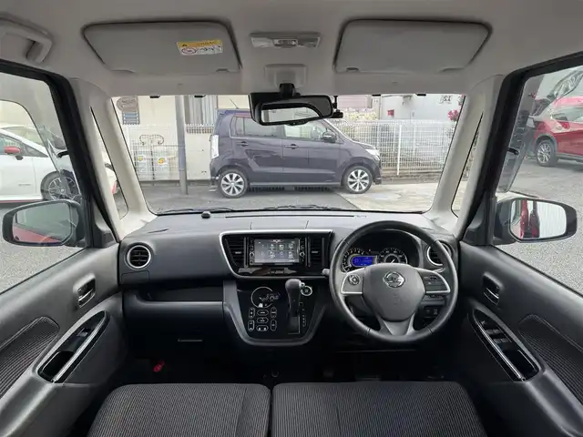 日産 デイズ ルークス ハイウェイスター Gターボ 静岡県 2017(平29)年 5万km スパークリングレッド/ブラック 2トーン 車検令和9年12月15日/純正SDナビ（MM316D-W)/・SD・フルセグTV・USB・CD・DVD/・Bluetooth・FM/AMラジオ/アラウンドビューモニター/ETC2.0/エマージェンシーブレーキ/クルーズコントロール/ウィンカーミラー/オートリトラクタブルミラー/両側パワースライドドア/ドライブレコーダー/スマートキー（スペア有り）/プッシュスタート/取説・保証書