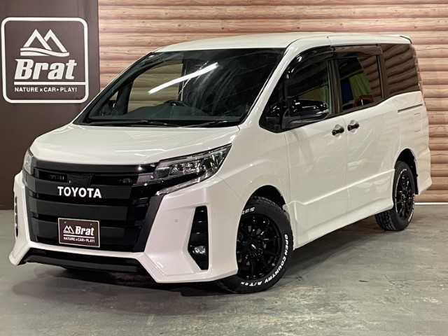 トヨタ ノア Si ダブルバイビーⅡ 道北・旭川 2019(令1)年 5.5万km ホワイトパールクリスタルシャイン AIS検査済み【2502051604】/アルパインナビ/両側パワースライドドア/ETC/ツイーター/16AW トレジャーワン　ヒューマンライン（社外）/TOYOオープンカントリーA/T　EX（社外）/TOYOTAエンブレム/社外パーツ取付有