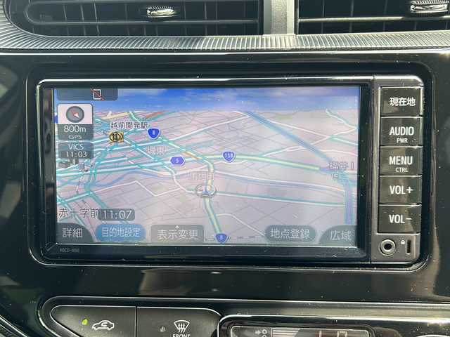 トヨタ アクア S 福井県 2018(平30)年 6.9万km ホワイトパールクリスタルシャイン スマートキー/プッシュスタート/ステアリングスイッチ/LEDヘッドライト/オートライト/オートハイビーム/ヘッドライトレベライザー/電動格納ミラー/ETC/レーンアシスト/衝突軽減/横滑り防止/コーナーセンサー/純正フロアマット/純正ドアバイザー