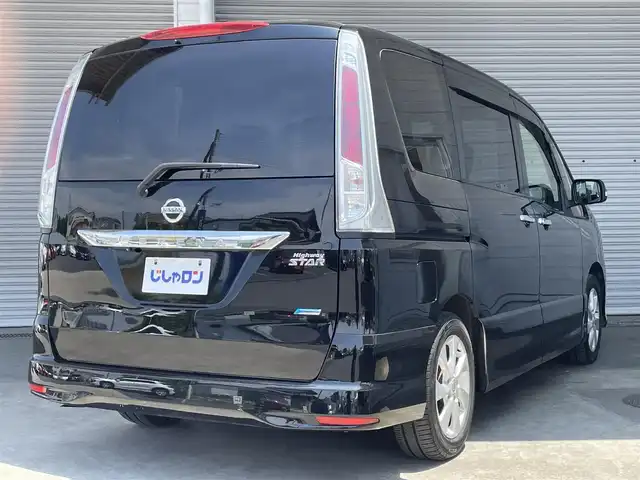 日産 セレナ ハイウェイスター Vセレクション 茨城県 2012(平24)年 8万km スーパーブラック (株)IDOMが運営する【じしゃロン水戸店】の自社ローン専用車両になりますこちらは現金またはオートローンご利用時の価格です。自社ローンご希望の方は別途その旨お申付け下さい/両側パワースライドドア/社外SDナビ/ -Bluetooth DVD CD SD フルセグTV-/バックカメラ/ETC/クルーズコントロール/スマートキー/オートライト/純正フロアマット/純正１６インチAW