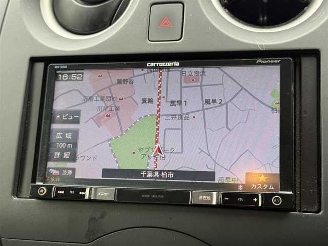 日産 ノート X 千葉県 2017(平29)年 7.6万km スーパーブラック 社外ナビ（AM/FM/ワンセグTV/Bluetooth）/インテリジェントエマージェンシーブレーキ/車線逸脱警報/ETC/バックモニター/プッシュエンジンスタート/アイドリングストップ/オートライト
