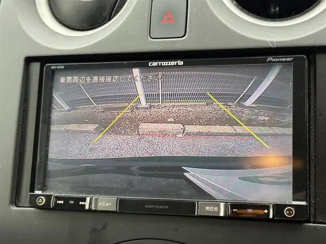 日産 ノート X 千葉県 2017(平29)年 7.6万km スーパーブラック 社外ナビ（AM/FM/ワンセグTV/Bluetooth）/インテリジェントエマージェンシーブレーキ/車線逸脱警報/ETC/バックモニター/プッシュエンジンスタート/アイドリングストップ/オートライト