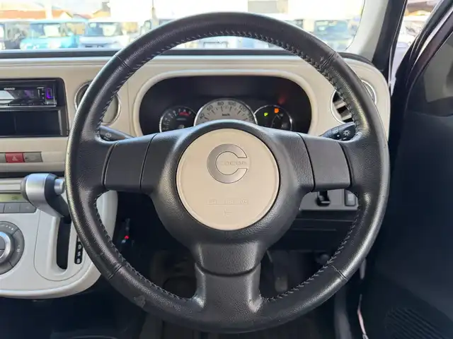 ダイハツ ミラ ココア プラスX スペシャルコーデ 兵庫県 2013(平25)年 6.4万km プラムブラウンクリスタルマイカ 社外オーディオ/CD/USB/スマートキー /ECOアイドル/ETC/AAC/ISOFIX/純正フロアマット/ドアバイザー/ルーフレール/フォグランプ