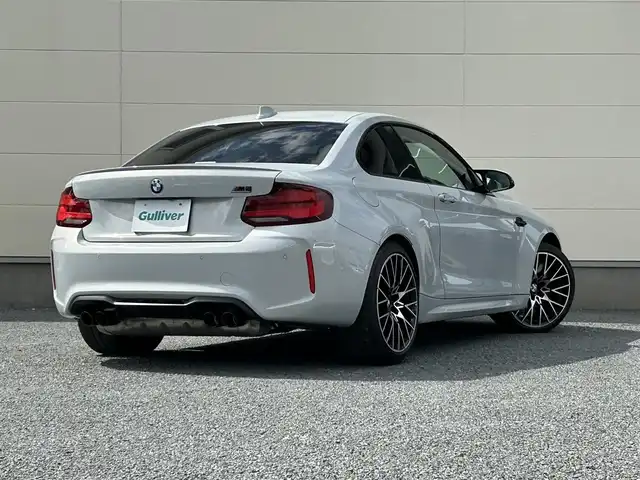 ＢＭＷ Ｍ２ コンペティション 茨城県 2020(令2)年 2.2万km ホッケンハイムシルバー 6速MT/純正ナビ/バックカメラ/パワーシート/レザーシート/USB入力端子/harman/cardon/シートヒーター/クリアランスソナー/デュアルエアコン/純正19インチアルミホイール