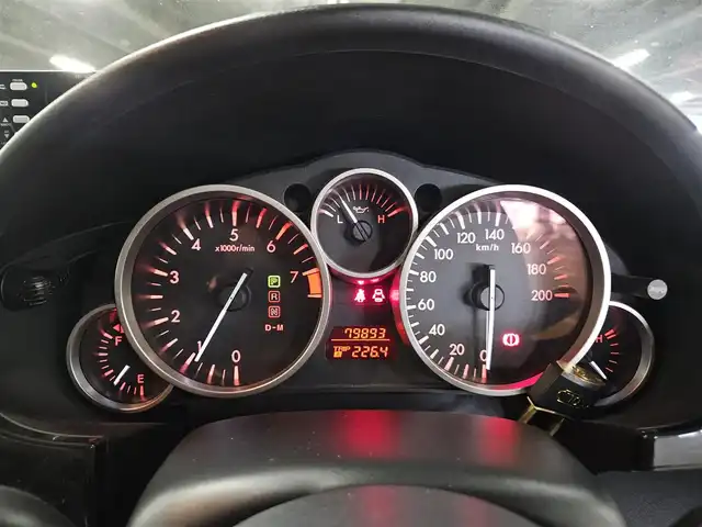 マツダ ロードスター VS RHT 福岡県 2012(平24)年 8万km ブリリアントブラック 〇社外ナビ/〇フルセグTV/〇Bluetooth/〇ETC/〇ドライブレコーダー/〇GPSレーダー探知機(ASSURA　G10)/〇SRSエアバッグ/〇運転席RECAROシート/〇助手席本革シート/〇革巻きステアリングホイール/〇革巻きシフトノブ/〇シートヒーター/〇オートエアコン/〇シフトスイッチ/〇純正16インチアルミホイール/〇禁煙車