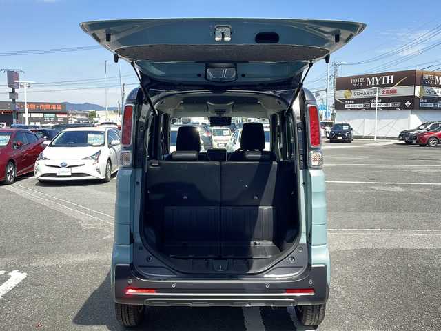 スズキ スペーシア ギア HYBRID XZ 徳島県 2021(令3)年 3.8万km オフブルーメタリック/ガンメタリック2トーンルーフ 社外7型ナビ　AVIC-RW711/（SD/フルセグ/ラジオ/DISC/USB/BT/HDMI/AUX）/バックカメラ/追従式クルーズコントロール/D/N席シートヒーター/ルーフレール/クリアランスソナー/LEDヘッドライト/純正フロアマット/純正14インチアルミホイール/両側電動スライドドア/アイドリングストップ/スマートキー/スペアキー/取扱説明書/新車時保証書