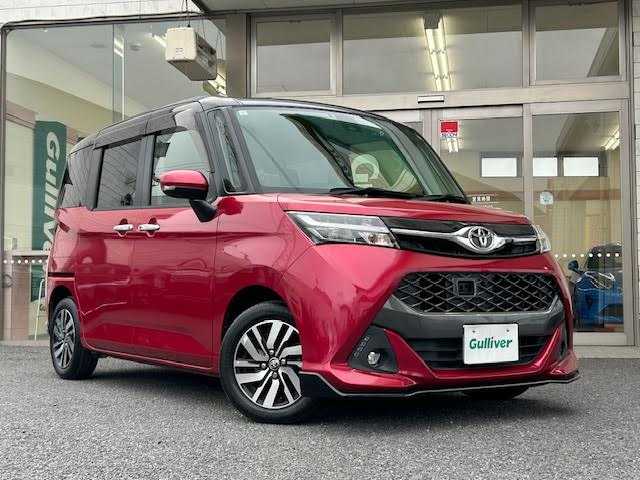 トヨタ タンク カスタムG S 埼玉県 2017(平29)年 5万km ブラックマイカ/マゼンダベリーメタリック 純正SDナビ/バックカメラ、サイドカメラ/ドライブレコーダー/Bluetooth/ETC/クルーズコントロール/シートヒータ/両側パワースライドドア/アイドリングストップ/スペアキー