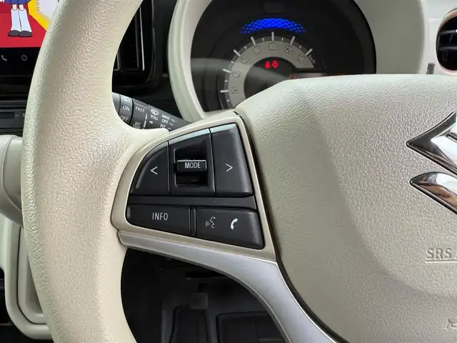 スズキ ワゴンＲ スマイル HYBRID X 静岡県 2022(令4)年 0.9万km ピュアホワイトP ワンオーナー・保証書/走行8916キロ（登録時）/マイルドハイブリット/アイドリングストップシステム/セーフティサポート/両側パワースライドドア/純正9型メモリーナビ/地デジTV/DVD再生/CD/Bluetoothオーディオ/ステアリングスイッチ/全方位カメラ/LEDヘッドランプ/LEDフォグランプ/ウィンカードアミラー/D席シートヒーター/メッキドアハンドル/純正14インチアルミ/スマートキー×2/プッシュスタート/パーソナルテーブル（D席背面）/純正フロアマット/純正ワイドドアバイザー/オートエアコン/WエアB＋サイドエアB/車両取説＋ナビ取説あり