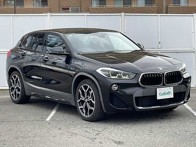 ＢＭＷ Ｘ２ xDrive 18d MスポーツX 岡山県 2019(令1)年 5.3万km 黒 純正ナビ/・BT/・USB/・ラジオ/アイドリングストップ/走行モード切替機能/衝突軽減装置/車線逸脱警報装置/ステアリングスイッチ/オールオートウィンドウ/社外17インチＡＷ組冬タイヤ積載