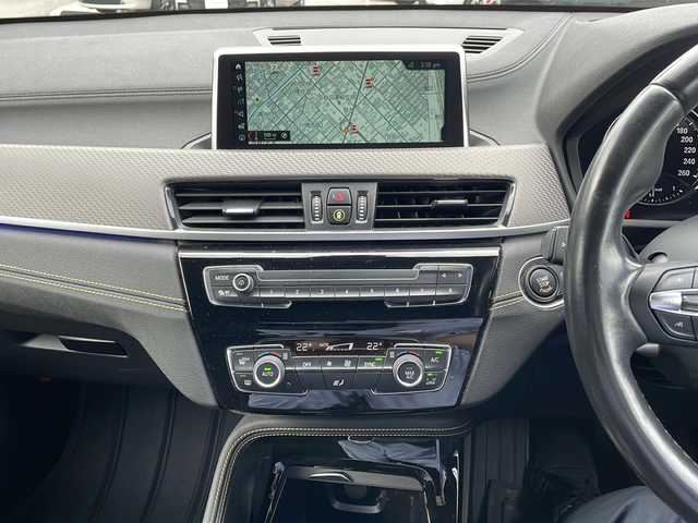 ＢＭＷ Ｘ２ xDrive 18d MスポーツX 岡山県 2019(令1)年 5.3万km 黒 純正ナビ/・BT/・USB/・ラジオ/アイドリングストップ/走行モード切替機能/衝突軽減装置/車線逸脱警報装置/ステアリングスイッチ/オールオートウィンドウ/社外17インチＡＷ組冬タイヤ積載