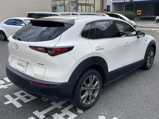 マツダ ＣＸ－３０ XD 100周年特別記念車 広島県 2020(令2)年 3.9万km スノーフレイクホワイトパールマイカ /登録時走行距離/　　　　　　　38146キロ/i-stop/純正ナビ/全方位モニター/地デジ/赤革シート/シートヒーター/クルーズコントロール/パワーバックドア/ステアヒーター/BOSEサウンドシステム/スペアキー×１/ETC/新車時整備手帳/　　【保証書】/取扱説明書/