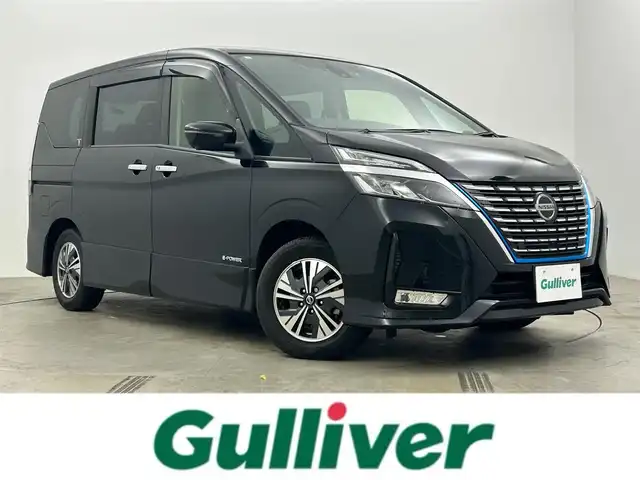 日産 セレナ e－パワー ハイウェイスター V 岡山県 2021(令3)年 7.1万km ダイヤモンドブラック 純正１０インチナビ/１１インチフリップダウンモニター/プロパイロット/衝突軽減ブレーキシステム/アラウンドビューモニター/ビルトインＥＴＣ/シートヒーター/デジタルインナーミラー/両側パワースライドドア