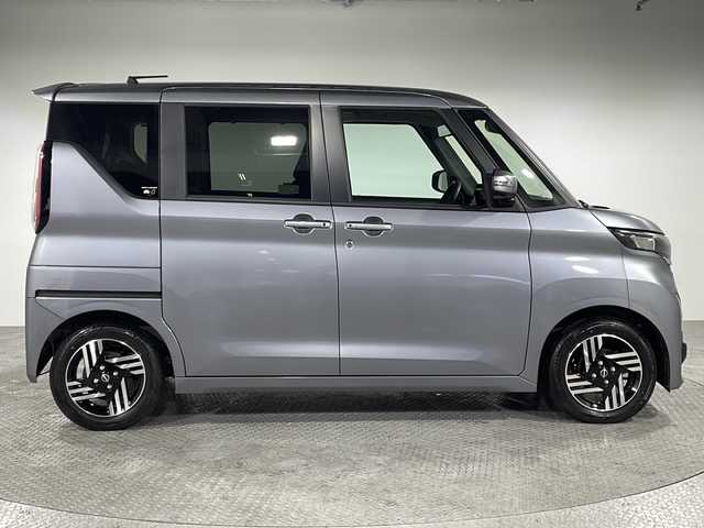 日産 ルークス HWS X プロパイロットED 神奈川県 2024(令6)年 0.2万km チタニウムグレーメタリック 純正MOP9インチナビ/Bluetooth　SD　フルセグ　/プロパイロット/インテリジェントエマージェンシーブレーキ/車線逸脱抑制機能/標識検知機能/先行車発進お知らせ機能/インテリジェントアラウンドビューモニター/インテリジェントデジタルインナーミラー/アイドリングストップ/両側パワースライドドア/ハンズフリーオートスライド/純正ドライブレコーダー前後/プラズマクラスター搭載リアシーリングファン/電動パーキングブレーキ/オートホールドブレーキ/LEDオートライト/オートハイビーム/フォグランプ